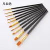 Set de Pinceles para Acuarela, Rotuladores para Acuarela, Raspador, Pinceles de Línea Especial para Estudiantes de Arte, Pinceles para Pintura Acrílica, Digital y al Óleo
