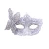 Wenyou Máscara de Media Cara de Mascarada de Halloween Máscara de Princesa Veneciana Máscara de Mariposa Dorada Rosa Máscara de Mariposa