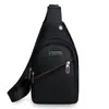 Bolso de Pecho de Negocios para Hombre Modelo 2026 Bolso Cruzado Impermeable para Deportes de Ciclismo Bolso de Pecho Casual Bolso de Pecho de Cuero Suave PU para Hombre