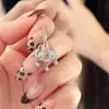 Collar Ruyi Ping An Lock Xiangyun Cadena para Mujer Cadena de Clavícula Nuevo Estilo Étnico Joyería con Colgante de Candado de Fortuna Larga Vida