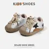 Zapatos para caminar de bebé, colección de otoño, zapatos de suela blanda para bebés niños, antideslizantes, transpirables y adecuados para niños, tenis casuales para niñas pequeñas