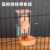 Dispensador de Agua Colgante para Mascotas, Botella de Agua Automática para Jaula de Perro, Set de Alimentación, Plato de Comida para Gatos, Suministros para Mascotas al por Mayor