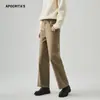 Pantalones Casuales de Lyocell Transfronterizos Apo para Mujer, Otoño de Gama Alta Versátiles Holgados Perezosos Rectos Adelgazantes Largos