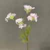Arreglo de Escena con Flores Artificiales Producto Terminado con 4 Cabezas de Geranio, Envío Transfronterizo Disponible, Flores Falsas de Seda para Bodas, Geranio