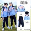 Jardim de infância roupas de jardim de outono e inverno roupas de algodão e espessamento colete de três peças roupas de classe infantil uniforme da escola primária terno de inverno