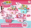 Set de Juguete de Accesorios de Médico para Niños con Maletín con Ruedas, Herramientas Médicas, Juego de Simulación, Inyección, Luz, Estetoscopio para Niños y Niñas