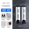 Dispensador de jabón sin perforaciones para el hogar, Limpiador de manos, Colgador de pared, Embotellado, Hotel, Champú, Caja de jabón corporal, Montado en la pared