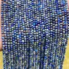 Jingdian Jewelry Cuentas Sueltas de Lapislázuli Natural Facetado Accesorios para Joyería Pulsera DIY Collar para Clavícula Productos Semi-Terminados Facetados