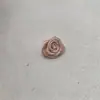 Fita de 3 Pontos com Flor de Rosa Decoração de Roupa DIY Flor de Fita Artesanal Rosa Sem Folha Fita de 3 Pontos com Rosa