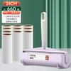 Cepillo adhesivo para el hogar, rodillo de repuesto engrosado, papel desgarrable, cama para el cabello pegajosa, tubo para el cabello, cepillo de rodillo para sumergir la ropa, cabezal adhesivo de fieltro