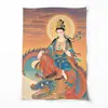 Thangka Estátua de Buda Guan Yin Pintura de Parede Estudo Sala de Estar Pintura Decorativa Pintura Thangka Transfronteiriça Núcleo de Pintura Decorativa Sem Moldura Envio Direto do Fabricante