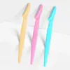 Explosiones Mango Recto Acero Inoxidable Malla Fina Cuchillo de Afeitar Sin Red Estilo Multicolor Paquete de Tres Tarjetas de Succión