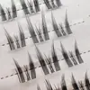 Cílios Postiços Elfo Gato Desejo Puro Amigável para Iniciantes Cílios Realistas de Gato Selvagem para Pessoas Preguiçosas Cílios Segmentados Espessos Naturais