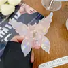 Coreia do Sul Ins Mesmo Estilo Ácido Acético Borboleta Presilha Mágica Cor Sereia Aji Presilha de Cabelo Menina Acessórios de Cabelo Placa Grampo de Cabelo Presilha Tubarão