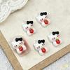 Accesorios de Arte para Uñas de Dibujos Animados de Fresas Transfronterizos, Fresas Simuladas de Crema, Accesorios DIY para Pasadores de Pelo, Pendientes, Decoraciones para Uñas