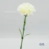 Cravo Artificial de Cabeça Única e Haste Longa Flor Falsa Flor Ornamentação para Casa Sala de Estar Decoração Dia 8 de Março Dia da Mulher Dia do Professor Presente