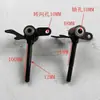 Perfil de Aluminio Modificado Estilo Infantil Accesorios de Karting Cochecito de Playa Pequeño Portamangueta Diámetro del Eje 12/10MM