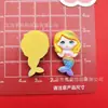 Accesorios de Resina de Princesa Sirena Brillantes de Dibujos Animados DIY Pegamento de Crema Funda de Teléfono Pasador Pasador Accesorios de Joyería Pegatinas