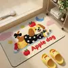 Nueva Alfombrilla de Piso Estilo Lana de Tierra de Diatomeas para Uso Doméstico, Alfombrilla Absorbente para Entrada de Baño, Alfombrilla para Limpiar Pies para Vestíbulo, Alfombrilla de Baño Antideslizante