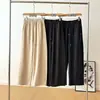 ¡Tres colores disponibles! Pantalones Anchos Largos de Mezcla de Lyocell con Logo Pequeño Sencillo y Caída - Imprescindibles Otoño/Invierno 2026