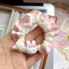 Lindo Gato de Dibujos Animados Goma para el Cabello Anillo de Colores Cuerda Trenzada Dulce Banda Elástica de Alta Elasticidad Accesorio para el Cabello