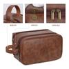 Nueva Bolsa de Aseo para Hombre de Gran Capacidad Separada para Seco y Húmedo, Bolsa de Cosméticos Sencilla para Negocios, Bolsa de Almacenamiento Multifuncional para Viajes