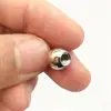 Esferas maciças de aço inoxidável e aço carbono de 5-30mm, esferas de aço roscadas para rosqueamento e perfuração, esferas redondas
