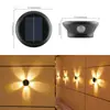 Luces Solares de Lavado de Pared para Exteriores, Iluminación de Terraza de Jardín, Luces Decorativas de Ambiente, Luces de Paisaje, Luces Solares para Patio