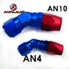 Modificação de carro radiador de óleo forjado tubo de gasolina resfriado a óleo liga de alumínio conector à prova de vazamento AN4AN6 AN10 12