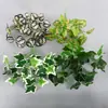 Ventas directas del fabricante: Decoración de pared de planta de césped artificial persa, plantas verdes de hoja perenne, manojos pequeños para decoración de proyectos, plantas verdes artificiales