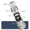 Conector Recto Pcf Premium Negro Rosca Interna Pcf8-02 Conector Rápido Neumático Tubería de Aire Componentes Neumáticos