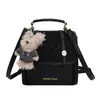 Mochila Retro de Moda con Estampado de Leopardo para Mujer, Bolso Escolar para Estudiante con Diseño de Nicho de Tendencia, Mochila de Moda Estilo Callejero Coreano