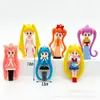 Llavero Popular de Dibujos Animados Sailor Moon Muñeca de Resina Llavero de Niña Pequeña Colgante de Princesa Hatsune Miku