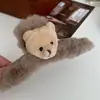 Pinza de Garra de Peluche para Mujer, Pinza Grande para el Cabello de Otoño e Invierno con un Toque de Lujo, Pinza de Tiburón Ins para Cabello Grueso, Pasador para Moño, Accesorio para el Cabello