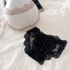 Dulce ligeramente ebrio ~ lencería sexy de encaje de satén para chicas de tiro bajo de algodón puro transpirable ropa interior de verano para mujer