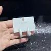 Pendientes de Serie de Diseño Original con Agujas de Plata S925, Galvanizado Ecológico, Moda Versátil de Lujo Ligero de Nicho Venta Directa