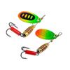 Nuevo Producto Exportación Señuelo Spinner Spinner Giratorio Compuesto 2 # Señuelo Metálico de Pesca Aparejo de Pesca