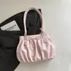 Bolso de mano fresco y delicado de lunares con un lazo, nuevo diseño de moda nicho para mujer 2026, bolso de hombro para ir al trabajo, bolso de axila