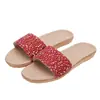 Pantuflas de Lino Transpirables Cómodas para Hombre Verano Hogar Interior Antideslizantes para Pareja Absorbentes de Sudor Cuatro Estaciones