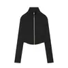 Fabricantes Mayoristas de Ropa para Mujer Transfronterizos Verano 2026 Nuevo Estilo Europeo y Americano Sudadera con Cremallera Moda Simple Pantalones Cortos