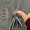 Gancho para fuego, gancho para estufa de acero inoxidable, gancho para quemador de estufa, gancho para tapa de fuego, gancho para estufa de tiro invertido, gancho para estufa de gasificación, gancho para fuego, pilar de fuego