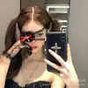 Halloween Fantasia Vestido Renda Preta Laço Cruzado Freira Máscara para Olhos Estilo Gótico Acessórios de Máscara para Fotos