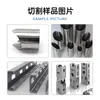 Saishuo Fabricante de Máquina de Corte a Laser para Tubos 120 Mandril Empurrar Material Tubo Redondo de Metal Tubo Quadrado Máquina de Corte a Laser