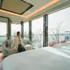 Cápsula Espacial Prefabricada a Gran Escala para Celebridades de Internet Casa Contenedor Móvil Nuevo B&B Modular Simple en Lugar Escénico