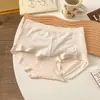 Bragas de Encaje Francés de Lujo Ligero de Algodón Puro para Mujer Cómodas Levanta Glúteos Sin Costuras Algodón Puro 10A Entrepierna Triángulo Extendida de Algodón Puro Antibacteriano