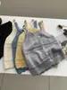 Camisole de Malha Vazada em Camadas Fashion e Única para Mulheres, Top Juvenil em Mistura de Lã Estilo Coreano Outono 2026