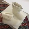 Botas de Nieve para Niños 2026 Otoño/Invierno Nuevo Estilo Cómodas Suela Suave Botas de Piel Moda Coreana Botas de Algodón Engrosadas con Forro de Felpa Zapatos de Algodón