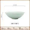 Cuenco de Arroz Celadón para Uso Doméstico Modelo Nuevo 2025 Set de Vajilla de Alto Valor Apto para Microondas Cuenco para Fideos Cuenco de Arroz Set de Vajilla Celadón