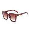 Kufang nueva moda gafas de sol en forma de T hombres y mujeres modernas gafas de sol europeas y americanas gafas de sol para exteriores transfronterizas 9090
