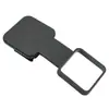 Producto Popular Transfronterizo Remolque Tapa de Tubo Cuadrado Coche Vehículo Todoterreno Cubierta de Tubo Cuadrado Accesorios de Decoración para Coche Tapón de Polvo de Goma para Coche